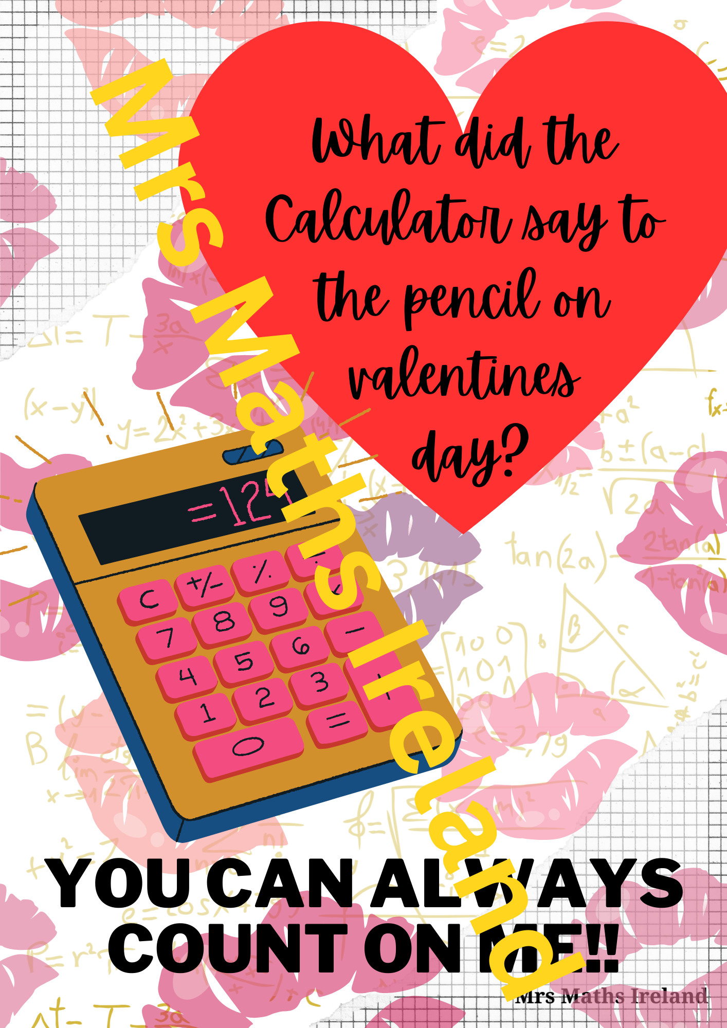 Valentines Maths Poster