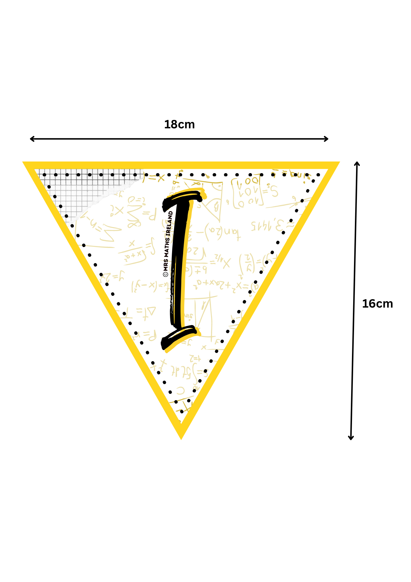"Show Your Workings" Maths Classroom Bunting - Printed