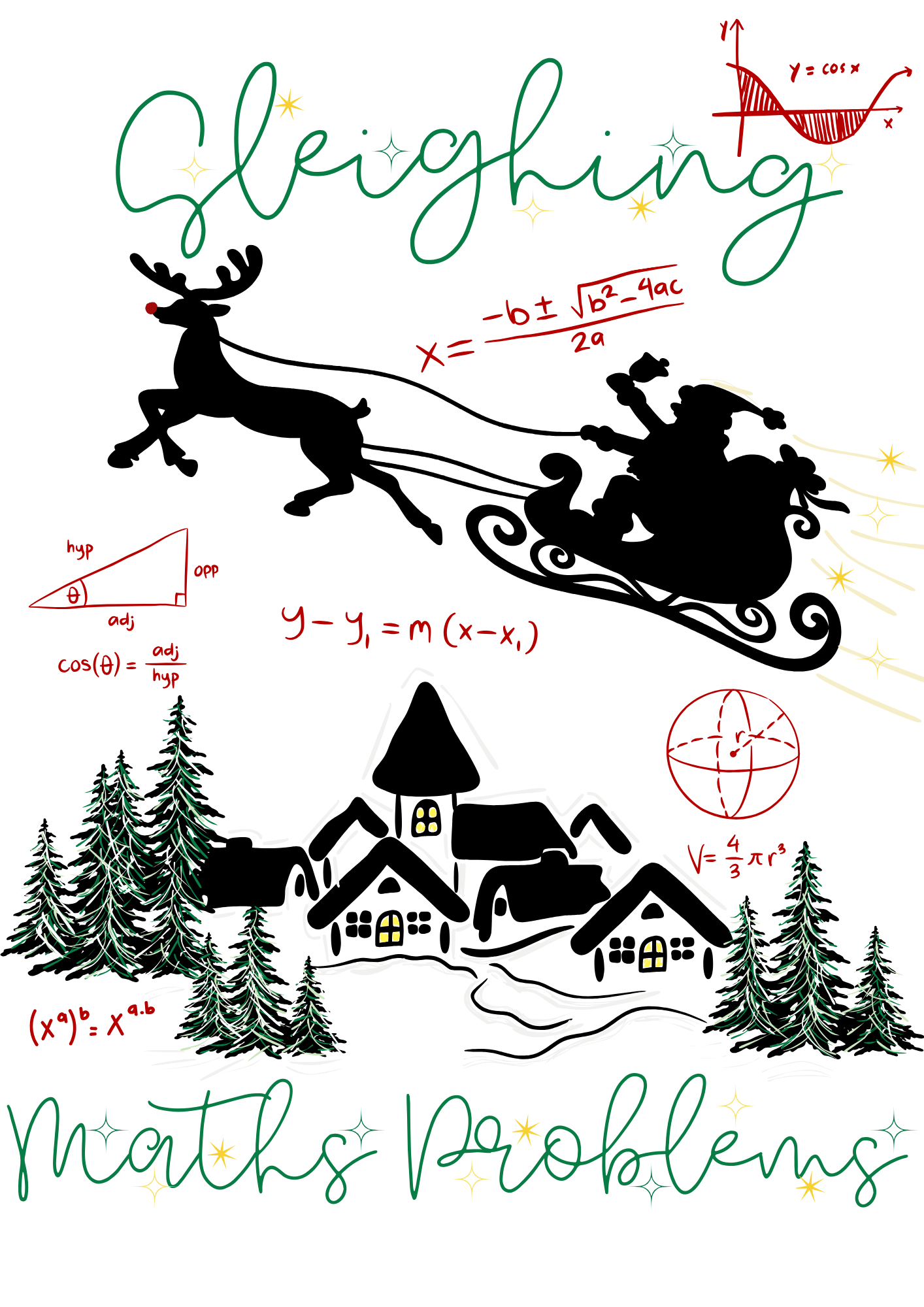 FREE Christmas Maths Posters