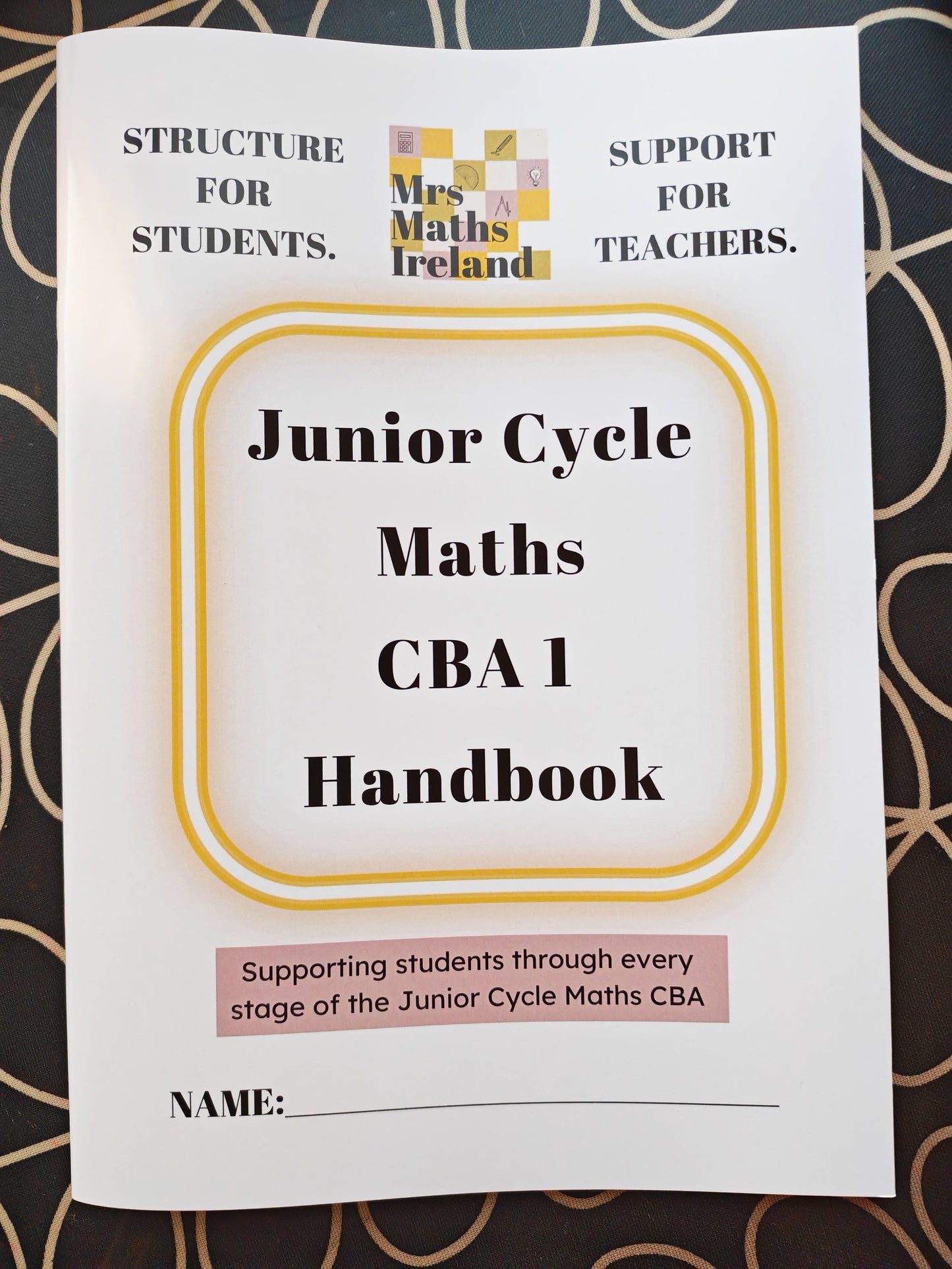Junior Cycle Mathematics CBA1 Handbook | Student Workbook