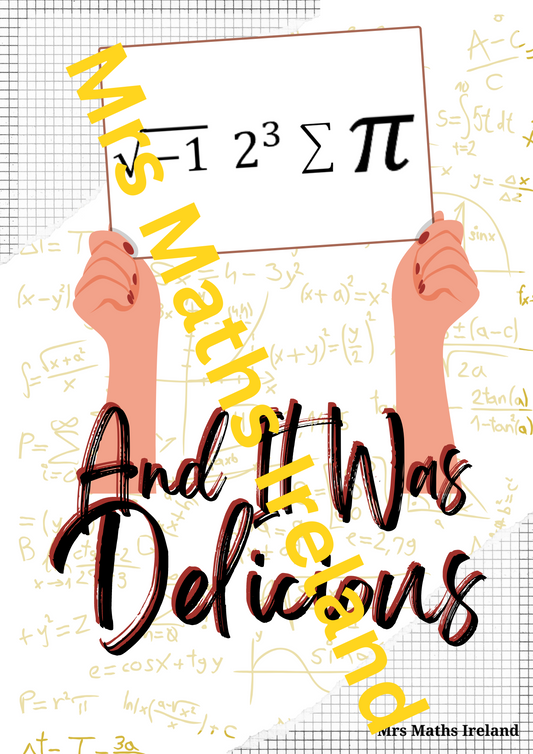 "I Ate Some Pie" Maths Classroom Poster
