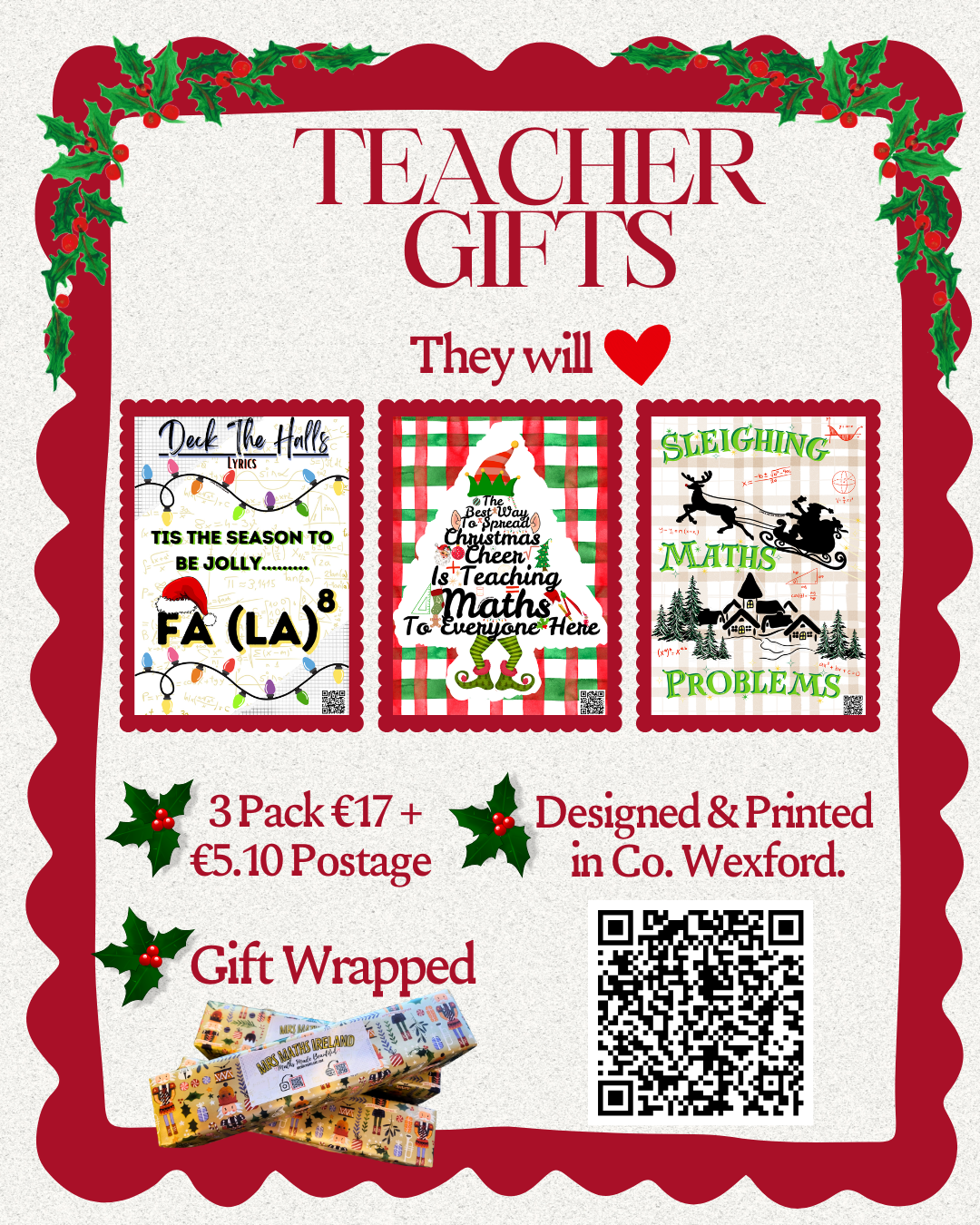 Christmas Poster Bundle - 3 Pack - Classroom Posters - Teacher Gift