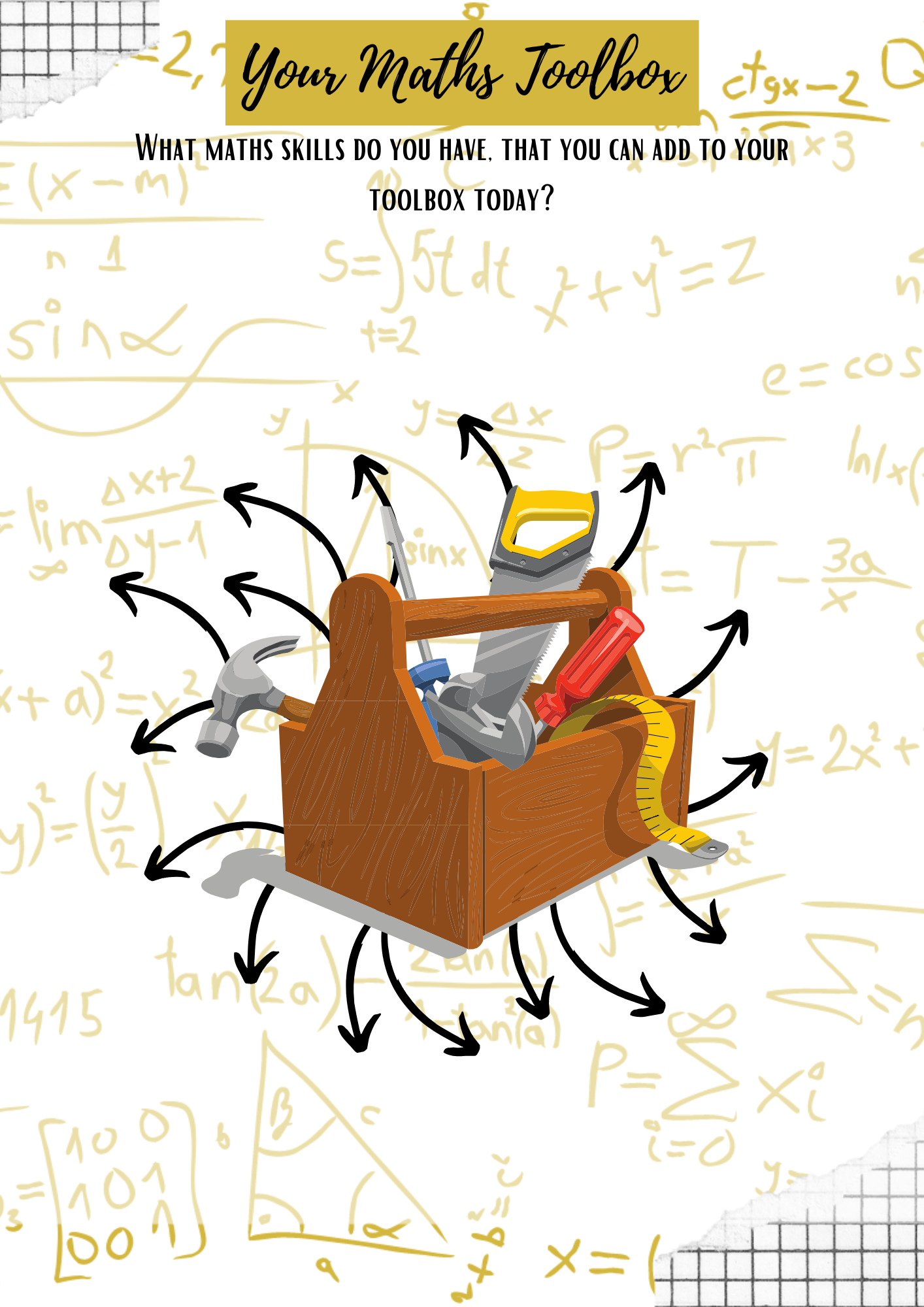 Your Maths Toolbox - Prior Knowledge Worksheet