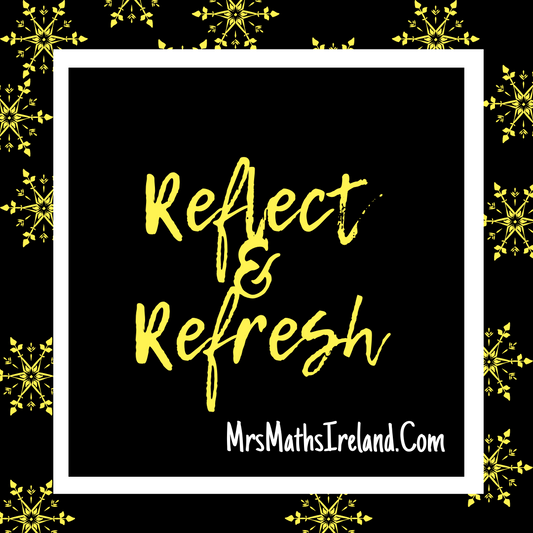 Reflect & Refresh Worksheet